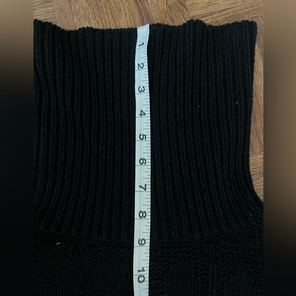 Coach Black Turtleneck Sweater Classic Style - Picture 11 of 16